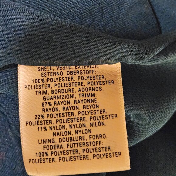 Floreat by Anthropologie Shift Dress, Cap Sleeves Aztec Pattern Size 12 - Picture 10 of 12